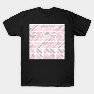 Pastel Kaleidoscope Seamless Pink Pattern T-Shirt